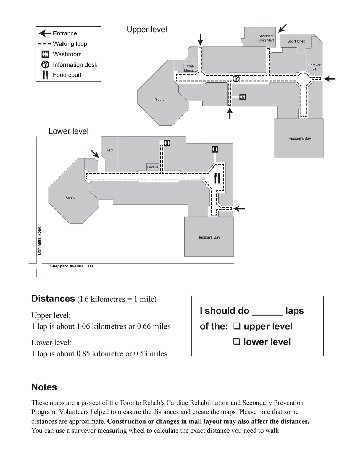 Karta över Fairview Mall ingång