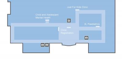 Karta över St. Joseph ' s Health centre Toronto OLM nivå 3