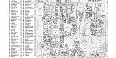 Karta av university of Toronto St Georges campus